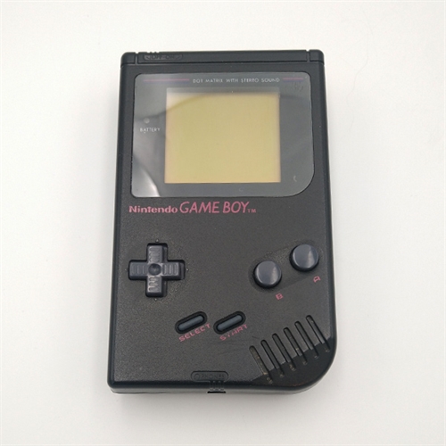 Gameboy Original Konsol - Sort - SNR GM1469833 (B Grade) (Genbrug)